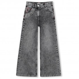 Панталони Billieblush U22281 pants - Grey (Medium Gray Denim) панталони,мъжки,панталони,дамски,панталони,billieblush,u22281,pants,grey,(medium,gray,denim)