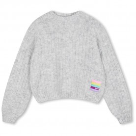 Блуза Billieblush U22459 sweater - Grey (Chinese Gray) блуза,мъжки,пуловери,дамски,пуловери,billieblush,u22459,sweater,grey,(chinese,gray)