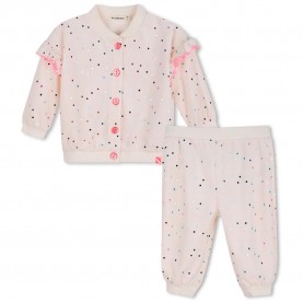 Billieblush U22614 long sleeve set - White (Marfil) детски,екипи,billieblush,u22614,long,sleeve,set,white,(marfil)