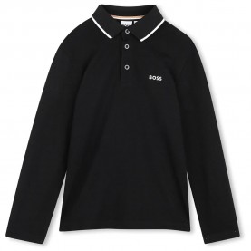 дамски,блузи,с,яка,мъжки,блузи,с,яка,boss,j53376,long,sleeve,polo,black,(black)