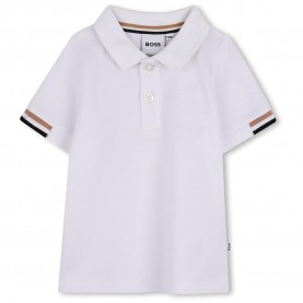BOSS J53484 short sleeve polo - White (White) дамски,блузи,с,яка,мъжки,блузи,с,яка,boss,j53484,short,sleeve,polo,white,(white)