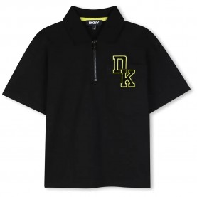 дамски,блузи,с,яка,мъжки,блузи,с,яка,dkny,d62880,short,sleeve,polo,black,(black)