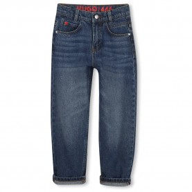 Панталони HUGO G01213 pants - Blue (Double Stone / Brush) панталони,мъжки,панталони,дамски,панталони,hugo,g01213,pants,blue,(double,stone,brush)