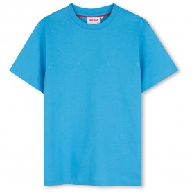Тениска HUGO G01241 short sleeve T-shirt - Blue (Sky Blue) тениска,мъжки,тениски,дамски,тениски,hugo,g01241,short,sleeve,t,shirt,blue,(sky,blue)