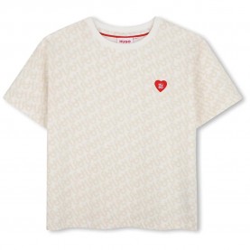Тениска HUGO G01265 short sleeve T-shirt - Beige (New Beige) тениска,мъжки,тениски,дамски,тениски,hugo,g01265,short,sleeve,t,shirt,beige,(new,beige)