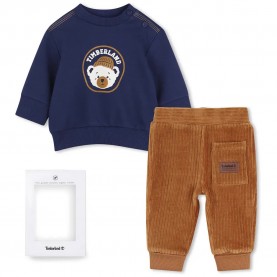 Timberland T61009 set - Brown / Blue (Medieval Blue) детски,екипи,детски,облекла,за,момчета,timberland,t61009,set,brown,blue,(medieval,blue)