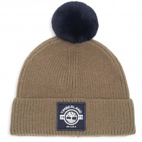 Юношеска шапка Timberland T61095 junior beanie - Brown (Kaki) юношеска,шапка,всички,шапки,timberland,t61095,junior,beanie,brown,(kaki)