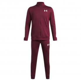 Анцуг Under armour Rival Knit tracksuit - Red (Red / White) анцуг,детски,анцузи,under,armour,rival,knit,tracksuit,red,(red,white)