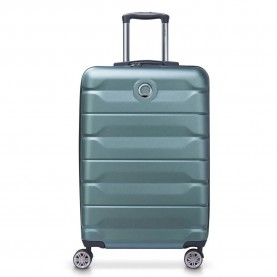 Delsey Air armour 68 cm Expandable 77L trolley bag refurbished - Green / Blue (Green) куфари,delsey,air,armour,68,cm,expandable,77l,trolley,bag,refurbished,green,blue,(green)