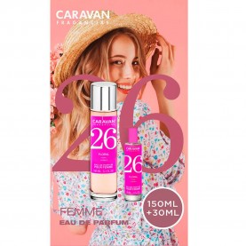 дамски,парфюми,caravan,nº,26,150+30ml,eau,de,parfum,pink,(multicolor)