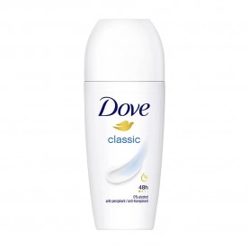 Dove Classic 50ml Roll-On Deodorant - White (Multicolor) хигиена,тяло,dove,classic,50ml,roll,on,deodorant,white,(multicolor)