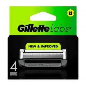 Gillette Labs replacement blades - Black (Multicolor) бръснене,gillette,labs,replacement,blades,black,(multicolor)