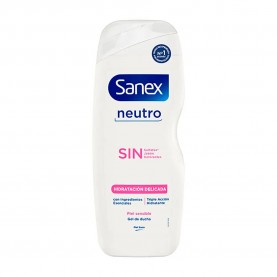 Sanex Neutro Hidratación Delicada 600ml Shower Gel - White (Multicolor) хигиена,тяло,sanex,neutro,hidratación,delicada,600ml,shower,gel,white,(multicolor)