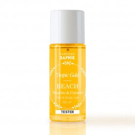 хигиена,тяло,saphir,beach,pistachio&caramel,tester,mist,100ml,yellow,(multicolor)