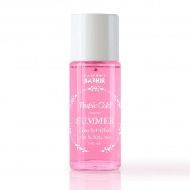 хигиена,тяло,saphir,summer,coco&orchid,mist,100ml,pink,(multicolor)