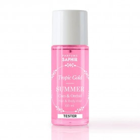 хигиена,тяло,saphir,summer,coco&orchid,tester,mist,100ml,pink,(multicolor)