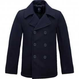 Палто Brandit Pea coat refurbished - Blue (Navy) палто,мъжки,якета,brandit,pea,coat,refurbished,blue,(navy)