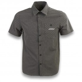 Риза с къс ръкав Ande Arizona short sleeve shirt - Grey (Anthracite) риза,с,къс,ръкав,дамски,ризи,мъжки,ризи,ande,arizona,short,sleeve,shirt,grey,(anthracite)