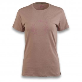 Тениска Ande New spring short sleeve T-shirt - Brown (Mauve) тениска,мъжки,тениски,дамски,тениски,ande,new,spring,short,sleeve,t,shirt,brown,(mauve)