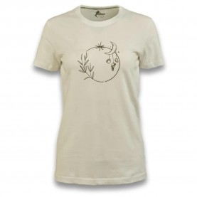 Тениска Ande New spring short sleeve T-shirt - Beige (White) тениска,мъжки,тениски,дамски,тениски,ande,new,spring,short,sleeve,t,shirt,beige,(white)
