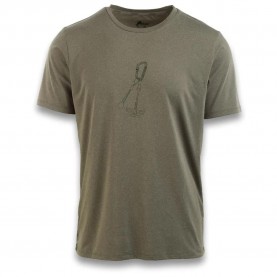 Тениска Ande New the nose short sleeve T-shirt - Green (Melange Grey) тениска,мъжки,тениски,дамски,тениски,ande,new,the,nose,short,sleeve,t,shirt,green,(melange,grey)