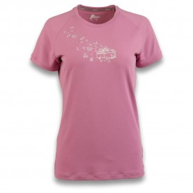 Тениска Ande New van short sleeve T-shirt - Pink (Crocus) тениска,мъжки,тениски,дамски,тениски,ande,new,van,short,sleeve,t,shirt,pink,(crocus)