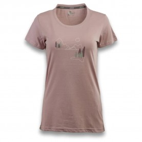 Тениска Ande Rosa short sleeve T-shirt - Brown (Mauve) тениска,мъжки,тениски,дамски,тениски,ande,rosa,short,sleeve,t,shirt,brown,(mauve)