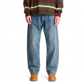 дънки,мъжки,панталони,дамски,панталони,timberland,5,pocket,denim,baggy,jeans,blue,(glacier,tint,wash)