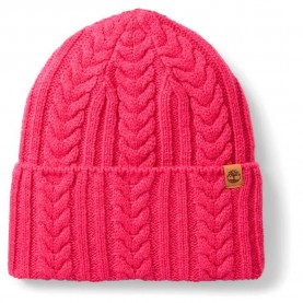 Шапка Timberland Cable beanie - Pink (Rethink Pink) шапка,всички,шапки,timberland,cable,beanie,pink,(rethink,pink)