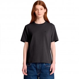 Тениска Timberland Crafted Crew short sleeve T-shirt - Black (Black) тениска,мъжки,тениски,дамски,тениски,timberland,crafted,crew,short,sleeve,t,shirt,black,(black)