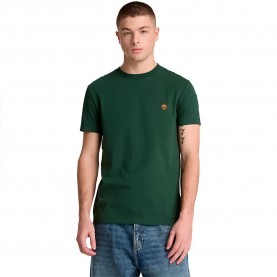 Тениска Timberland Dunstan River Slim short sleeve T-shirt - Green (Sycamore) тениска,мъжки,тениски,дамски,тениски,timberland,dunstan,river,slim,short,sleeve,t,shirt,green,(sycamore)
