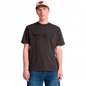 Тениска Timberland Established 1973 Embroidered short sleeve T-shirt - Black (Vintage Black) тениска,мъжки,тениски,дамски,тениски,timberland,established,1973,embroidered,short,sleeve,t,shirt,black,(vintage,black)