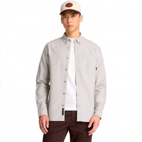 Риза с дълъг ръкав Timberland Lake Warner Solid Oxford long sleeve shirt - Grey (Deep Lichen Green Yd) риза,с,дълъг,ръкав,дамски,ризи,мъжки,ризи,timberland,lake,warner,solid,oxford,long,sleeve,shirt,grey,(deep,lichen,green,yd)
