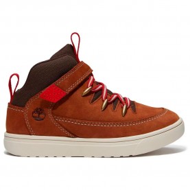 Юношески маратонки Timberland Lisbon Street Mid Hook&Loop Youth Trainers - Brown / Orange (Rust Nubuck W Dark Brown) юношески,маратонки,мъжки,маратонки,дамски,маратонки,timberland,lisbon,street,mid,hook&loop,youth,trainers,brown,orange,(rust,nubuck,w,dark,brown)