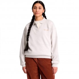 блуза,с,яка,дамски,блузи,timberland,rugby,polo,sweatshirt,white,(light,oatmeal,heather)