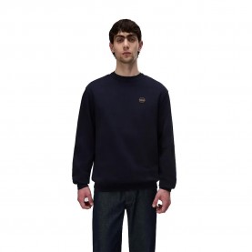 блуза,мъжки,пуловери,napapijri,badge,crew,sweatshirt,blue,(blu,marine)