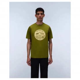 тениска,мъжки,тениски,дамски,тениски,napapijri,cabin,short,sleeve,t,shirt,green,(avocado)