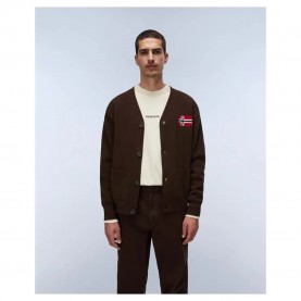 Блуза Napapijri D-Taranger V Op v neck sweater - Brown (Demitasse) блуза,мъжки,пуловери,дамски,пуловери,napapijri,d,taranger,v,op,v,neck,sweater,brown,(demitasse)