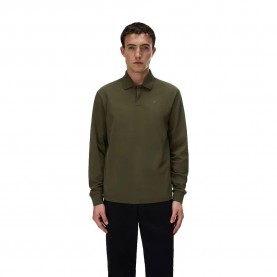 дамски,блузи,с,яка,мъжки,блузи,с,яка,napapijri,nedles,long,sleeve,polo,green,(olive,night)