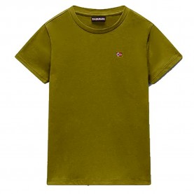 Тениска Napapijri Salis 2 short sleeve T-shirt - Green (Avocado) тениска,мъжки,тениски,дамски,тениски,napapijri,salis,2,short,sleeve,t,shirt,green,(avocado)