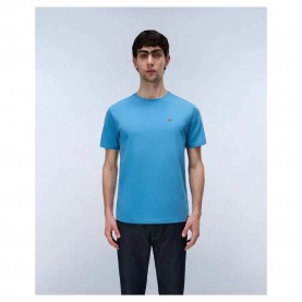 Тениска Napapijri Salis Summmer short sleeve T-shirt - Blue (Cyaneus) тениска,мъжки,тениски,дамски,тениски,napapijri,salis,summmer,short,sleeve,t,shirt,blue,(cyaneus)
