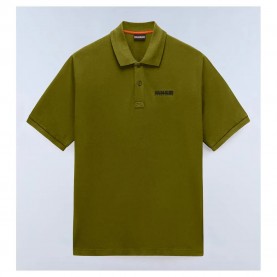 Napapijri Small Box short sleeve polo - Green (Avocado) дамски,блузи,с,яка,мъжки,блузи,с,яка,napapijri,small,box,short,sleeve,polo,green,(avocado)