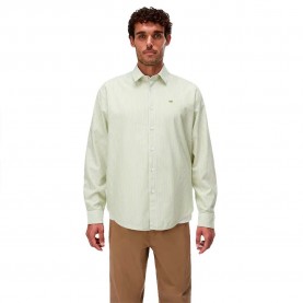Риза с дълъг ръкав Napapijri Terra Oxford long sleeve shirt - Green (Stripe SFH) риза,с,дълъг,ръкав,дамски,ризи,мъжки,ризи,napapijri,terra,oxford,long,sleeve,shirt,green,(stripe,sfh)