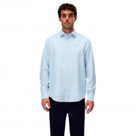 Риза с дълъг ръкав Napapijri Terra Oxford long sleeve shirt - Blue (Stripe SFI) риза,с,дълъг,ръкав,дамски,ризи,мъжки,ризи,napapijri,terra,oxford,long,sleeve,shirt,blue,(stripe,sfi)