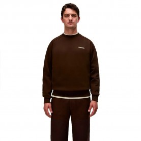 Блуза Napapijri Teza Crew sweatshirt - Brown (Demitasse) блуза,мъжки,пуловери,napapijri,teza,crew,sweatshirt,brown,(demitasse)