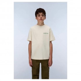 Тениска Napapijri Tipi short sleeve T-shirt - Beige (Putty) тениска,мъжки,тениски,дамски,тениски,napapijri,tipi,short,sleeve,t,shirt,beige,(putty)