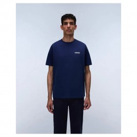Тениска Napapijri Yose short sleeve T-shirt - Blue (Naval Acade) тениска,мъжки,тениски,дамски,тениски,napapijri,yose,short,sleeve,t,shirt,blue,(naval,acade)