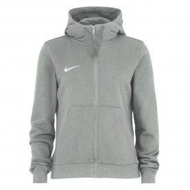 Блуза Nike Team Club French Terry full zip sweatshirt - Grey (Grey) блуза,дамски,блузи,nike,team,club,french,terry,full,zip,sweatshirt,grey,(grey)
