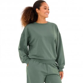 Блуза Athlecia Crecy sweatshirt - Green (Dark Fore) блуза,дамски,блузи,athlecia,crecy,sweatshirt,green,(dark,fore)