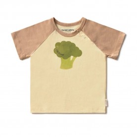 тениска,мъжки,тениски,дамски,тениски,oli&carol,brucy,the,broccoli,short,sleeve,t,shirt,beige,(multicolor)